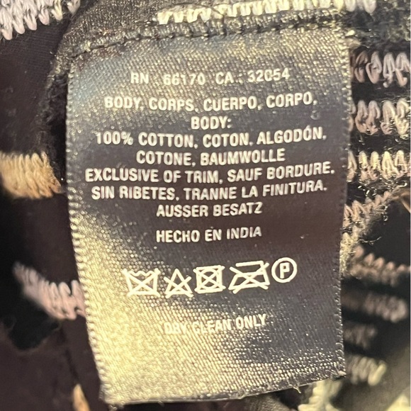 Anthropologie Chloe Oliver Black Embroidered Dash Dash Shorts Size 10 - Picture 3 of 8